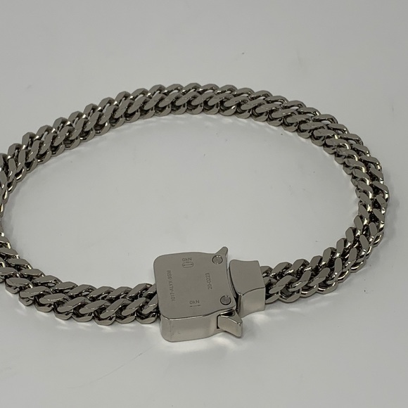 1017 ALYX 9SM Crafts Choker-Styled Cubix Chain Necklace - Picture 6 of 9